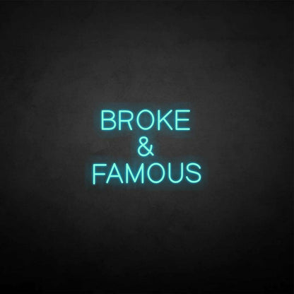 Broken Famous Neon Sign | Shineneon