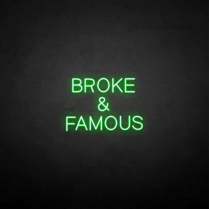 Broken Famous Neon Sign | Shineneon