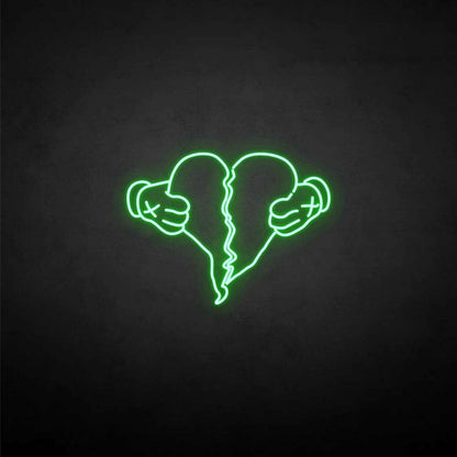 Broken Heart Neon Sign | Shineneon