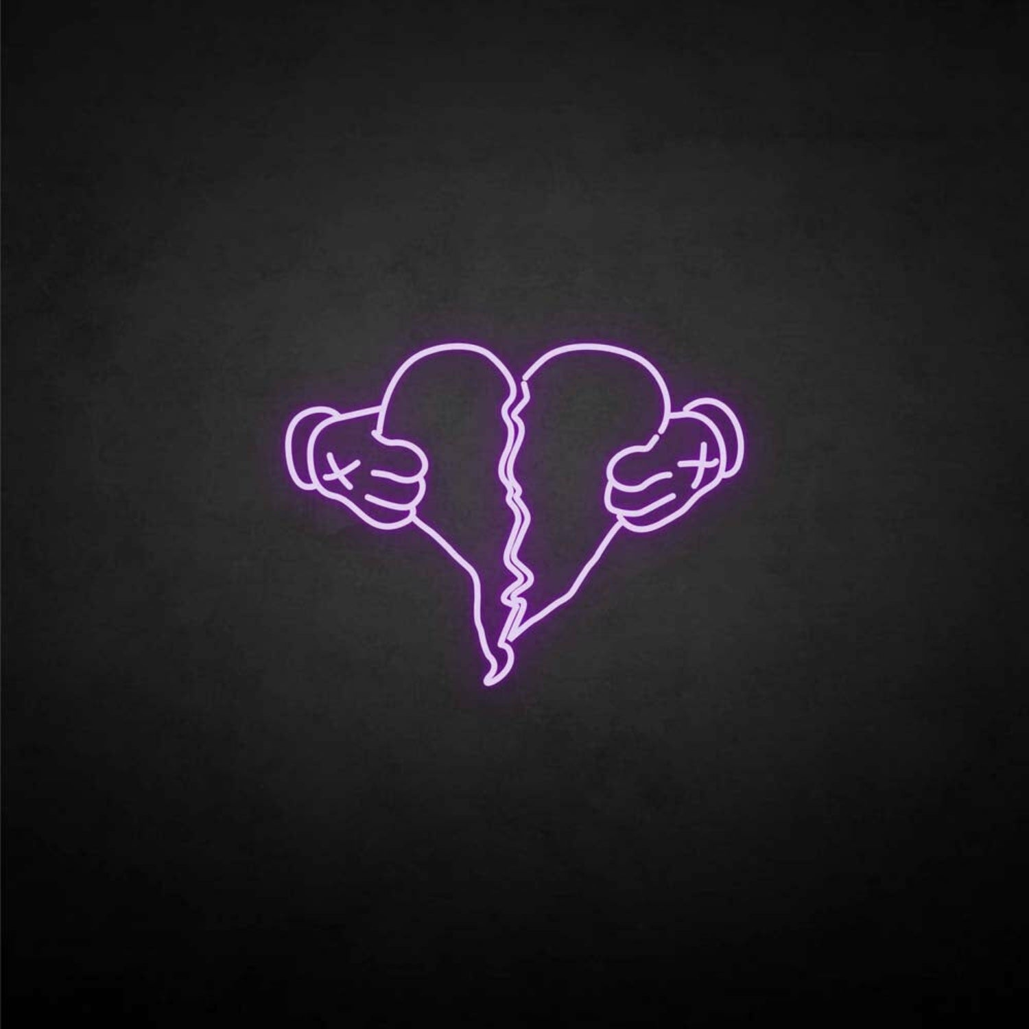 Broken Heart Neon Sign | Shineneon