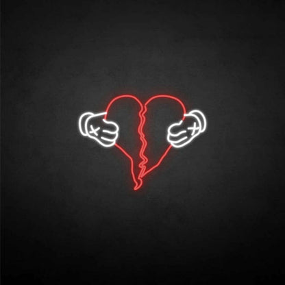 Broken Heart Neon Sign | Shineneon