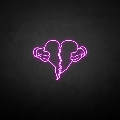 Broken Heart Neon Sign | Shineneon