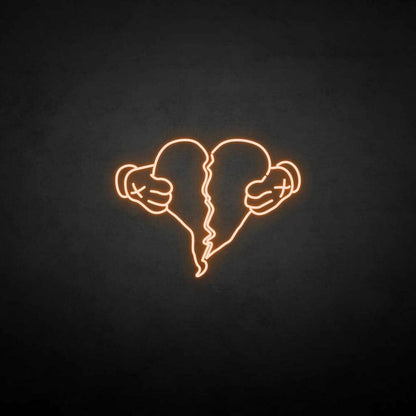 Broken Heart Neon Sign | Shineneon
