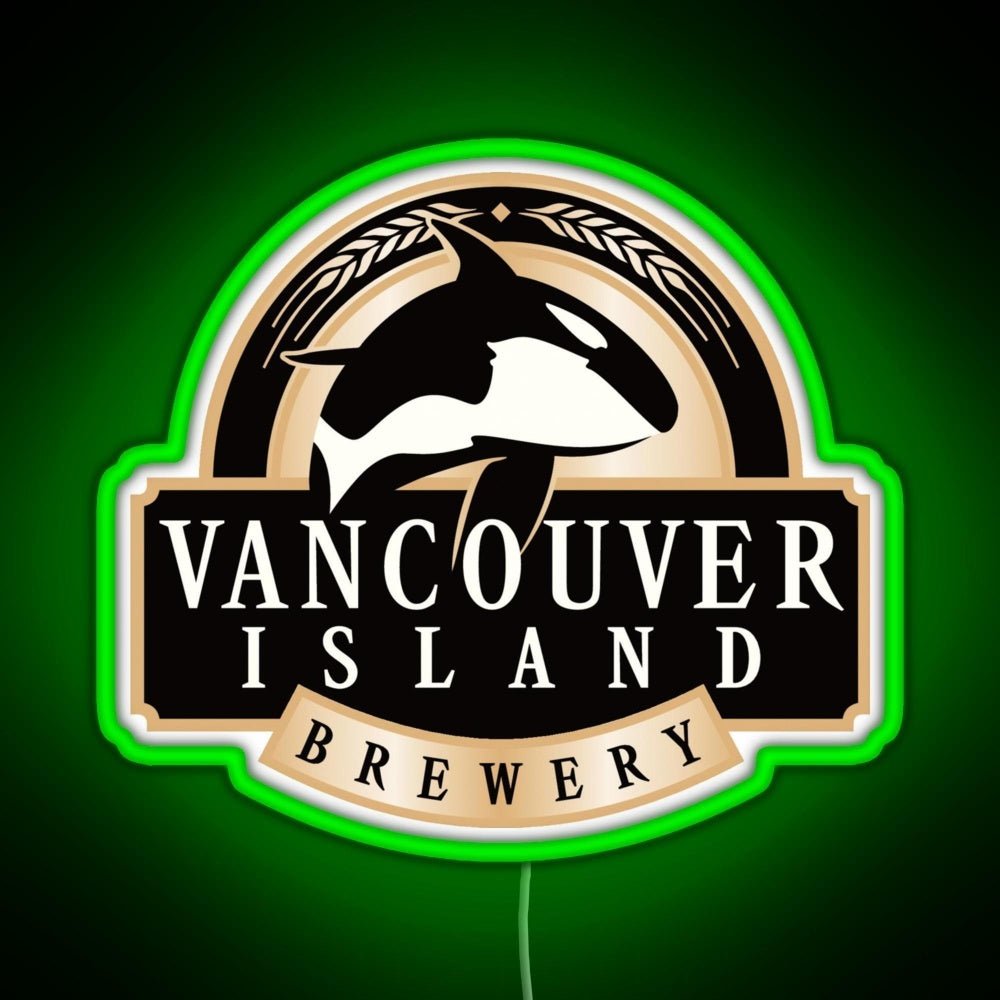 Brookeart Holiday In Vancouver Island Sticker Rgb Led Neon Sign Pop Wall Art - Shineneon