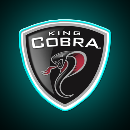Brookeart King Cobra Beer Bar Decor Led Neon Sign Rgb Color - Size and dimension reference