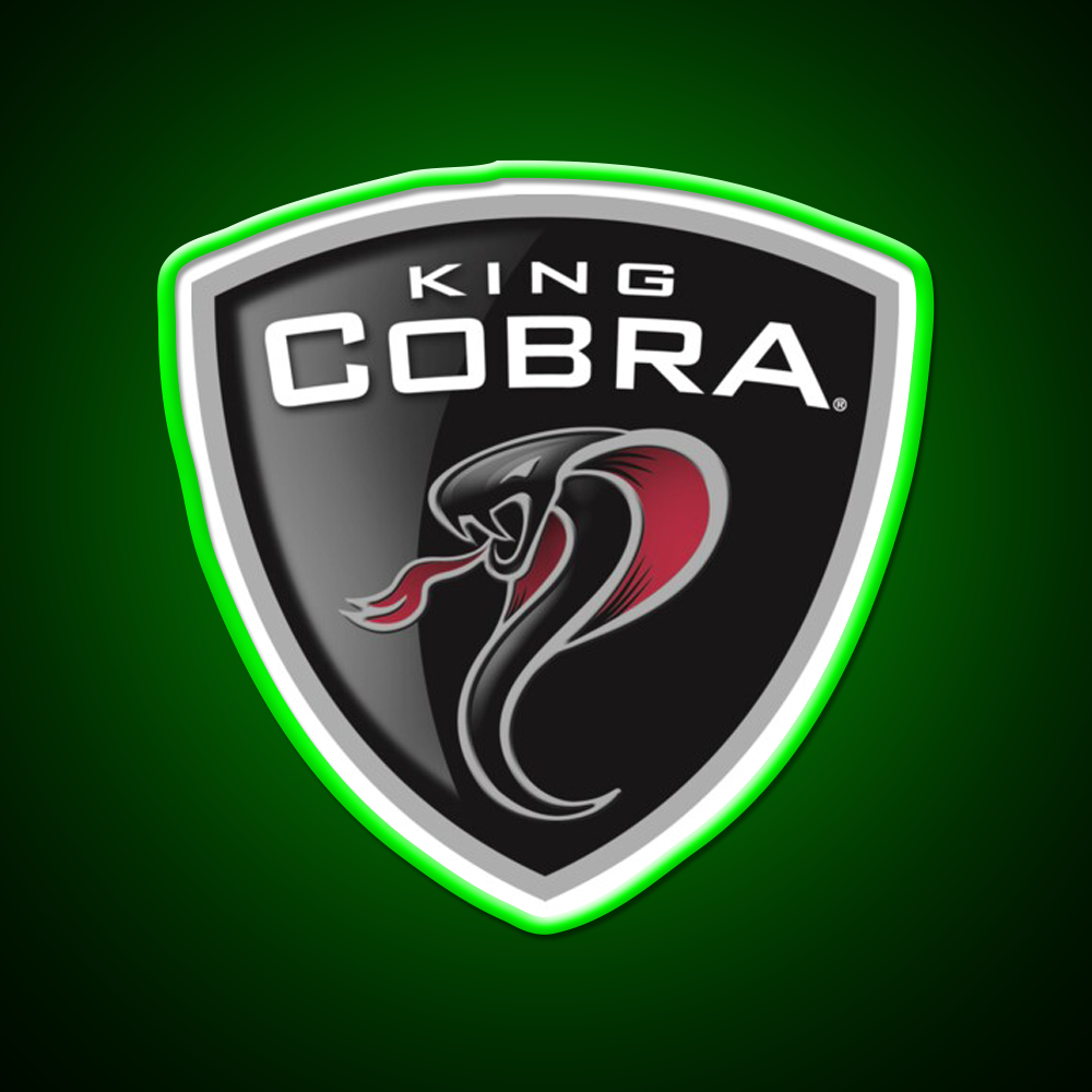 Brookeart King Cobra Beer Bar Decor Led Neon Sign Rgb Color - LED neon sign view 8