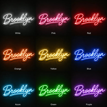 Brooklyn Loft Neon Sign LED Neon Sign color grid