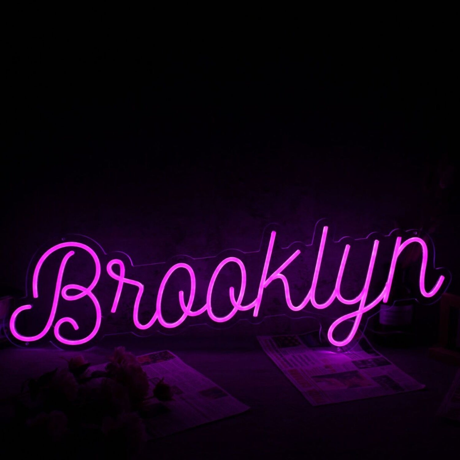 Brooklyn Pink Led Neon Sign | Shineneon
