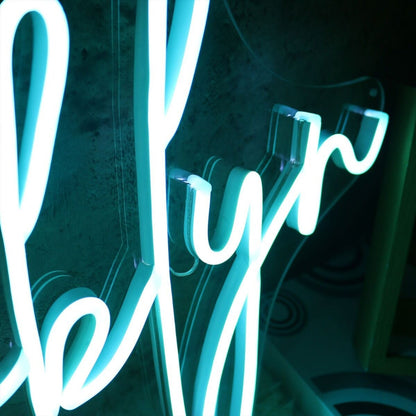 Brooklyn White Led Neon Sign For City Pride And Cultural Decor - Shineneon