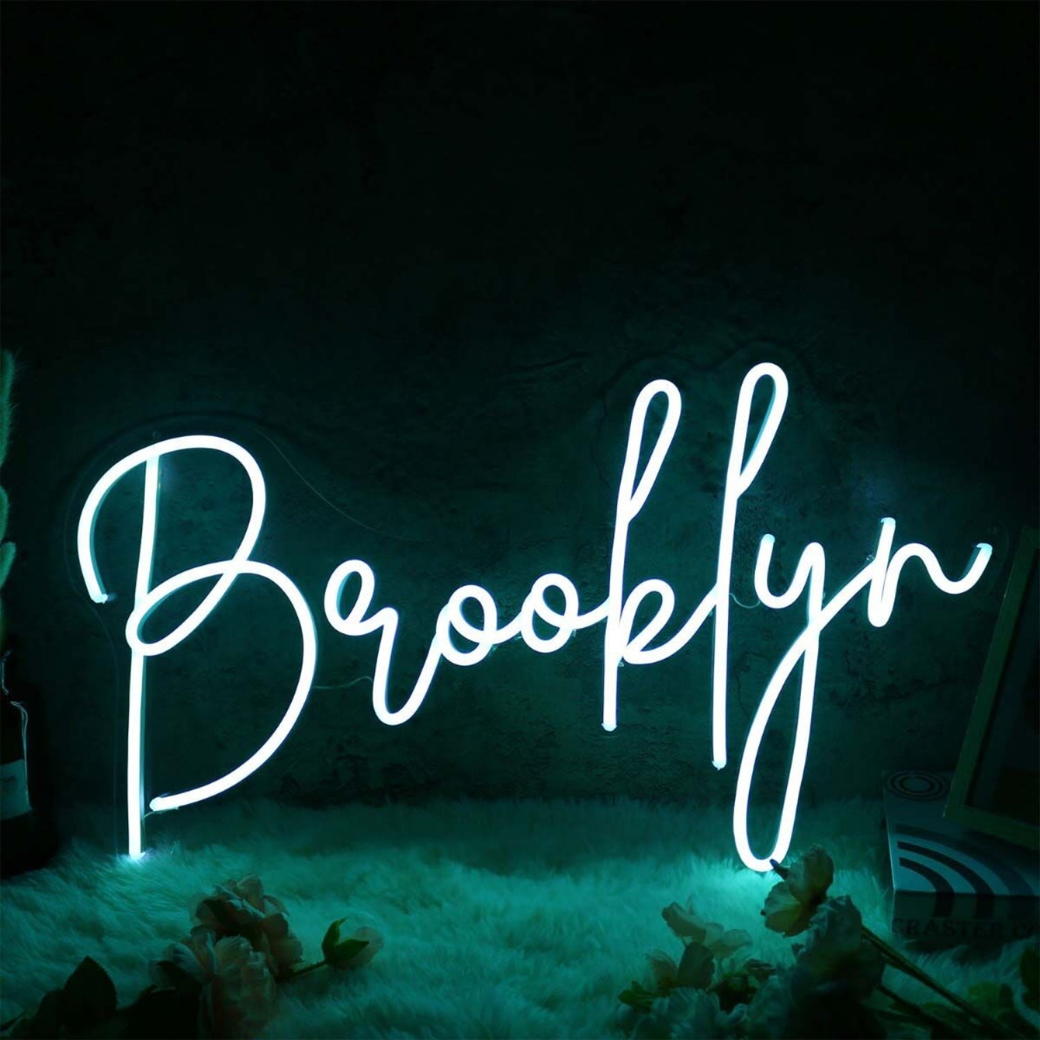 Brooklyn White Led Neon Sign For City Pride And Cultural Decor - Shineneon