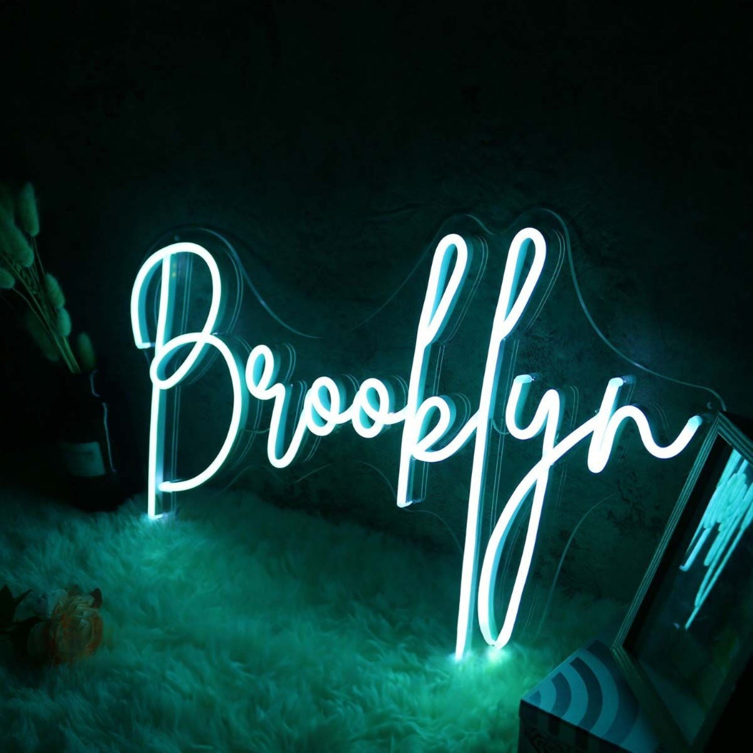 Brooklyn White Led Neon Sign For City Pride And Cultural Decor - Shineneon