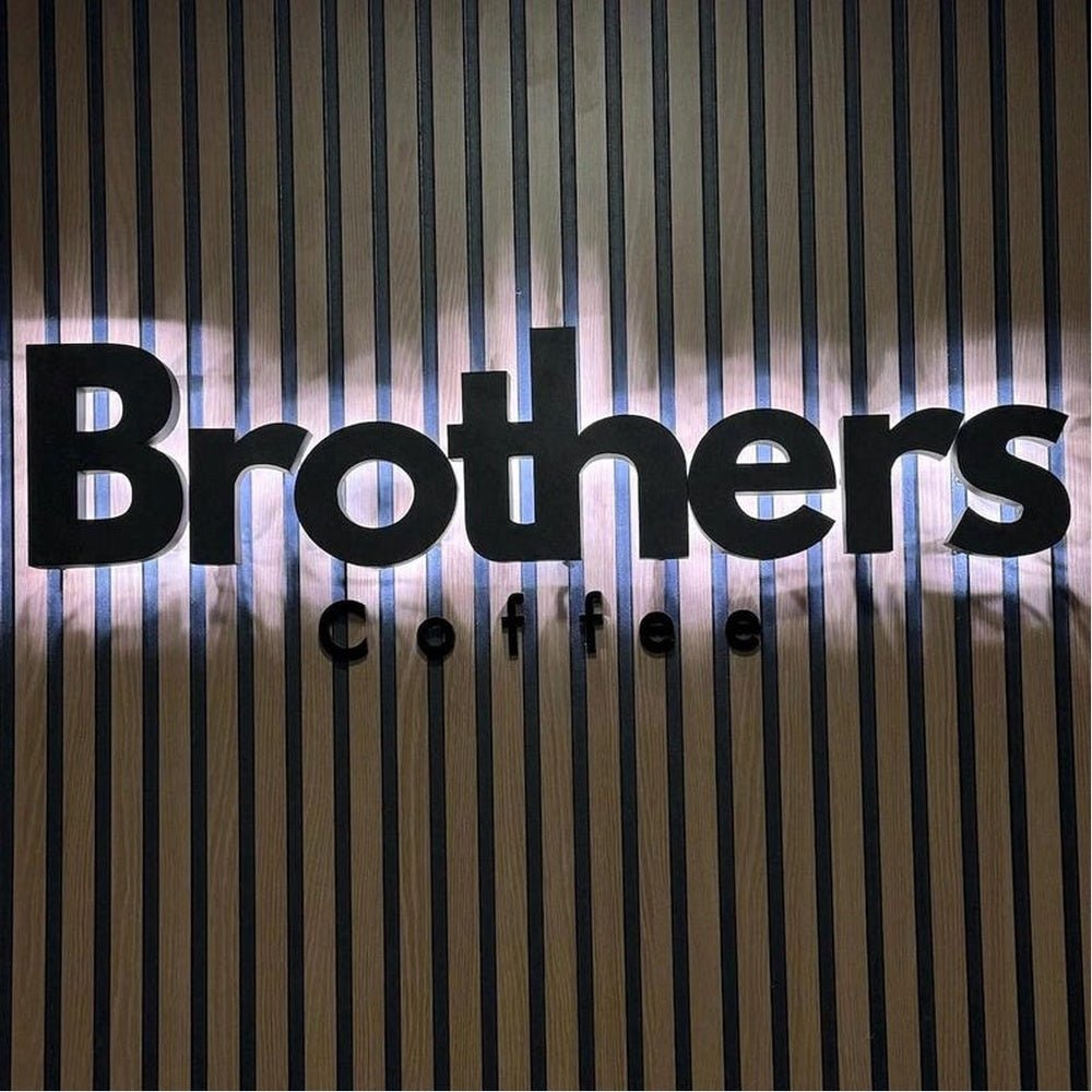 Brothers 3D Backlit Channel Letters Led Light Sign - Shineneon