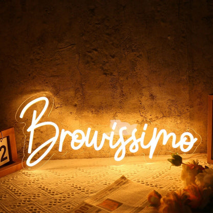 Browissimo Led Neon Sign - Shineneon