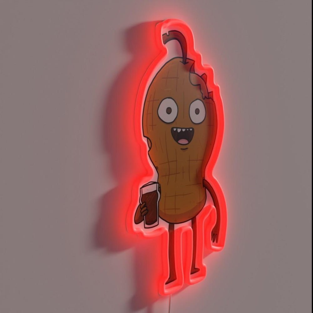 Brown Ale Beer Monster Rgb Led Neon Sign - Shineneon