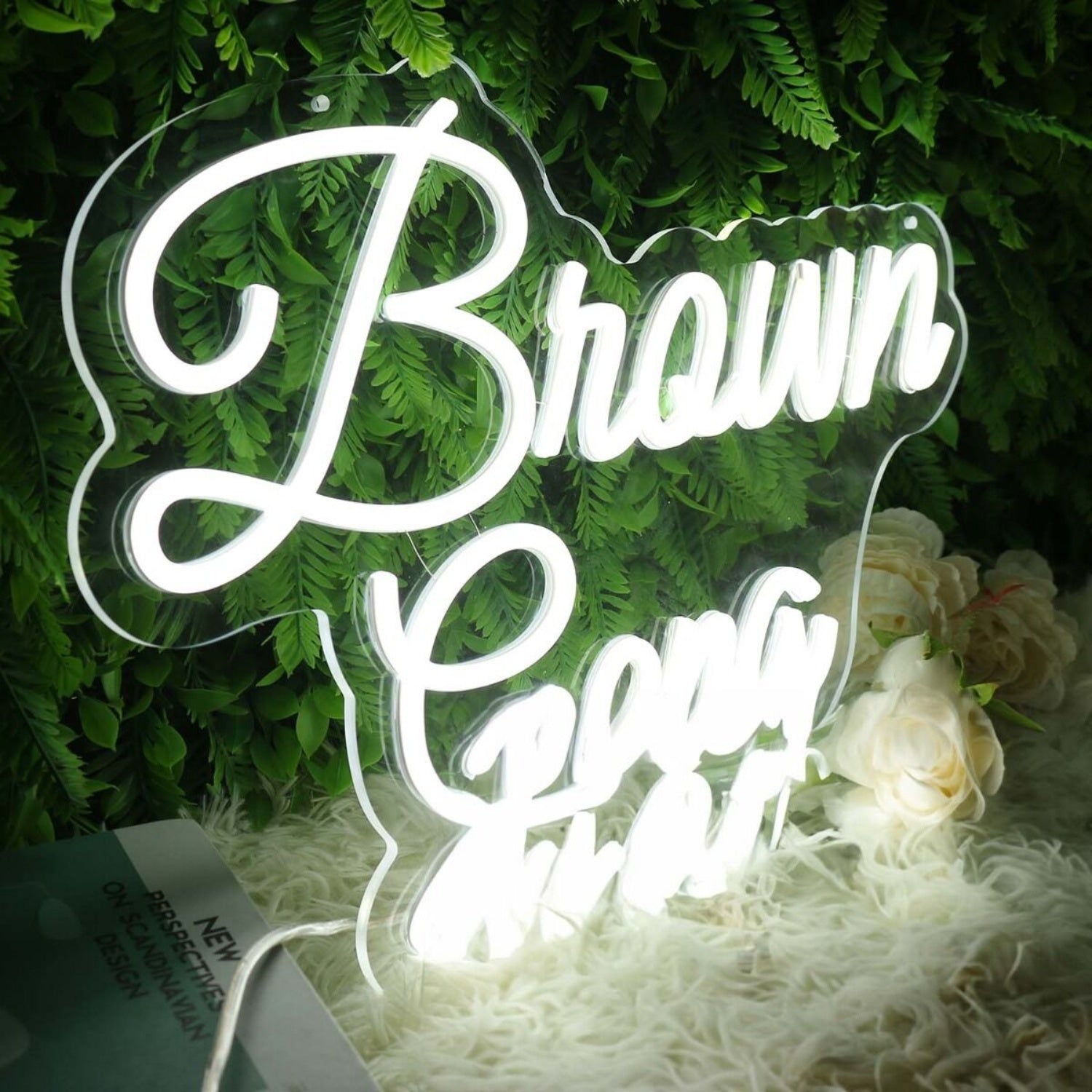 Brown Gang White Led Neon Sign - Shineneon