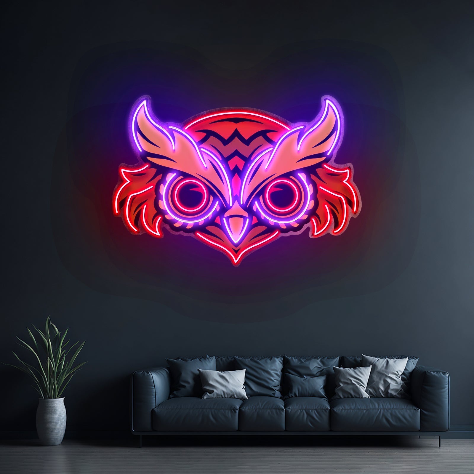 Brown Owl Led Neon Sign Light Custom Led Signs - Shineneon
