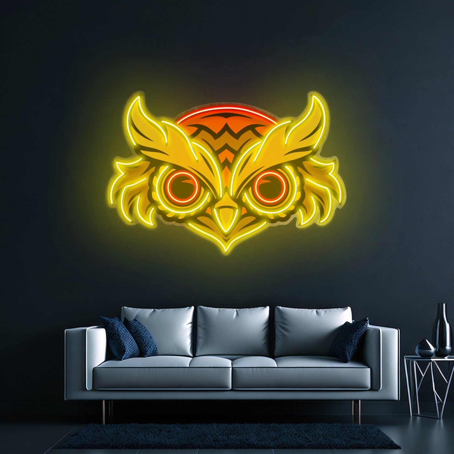 Brown Owl Led Neon Sign Light Custom Led Signs