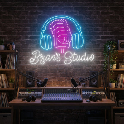 Brown's Studios LED Neon Sign - 03 Real Lifestyle Scene