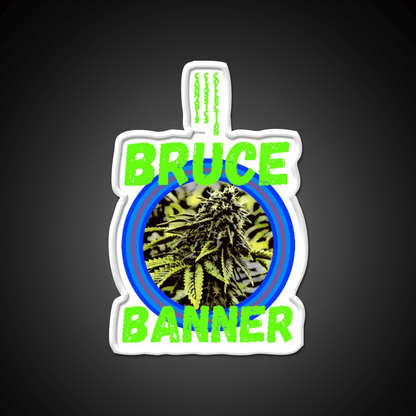 Bruce Banner Trans 7 Hemp Inspired Green Leaf Led Neon Sign Rgb Color - Shineneon