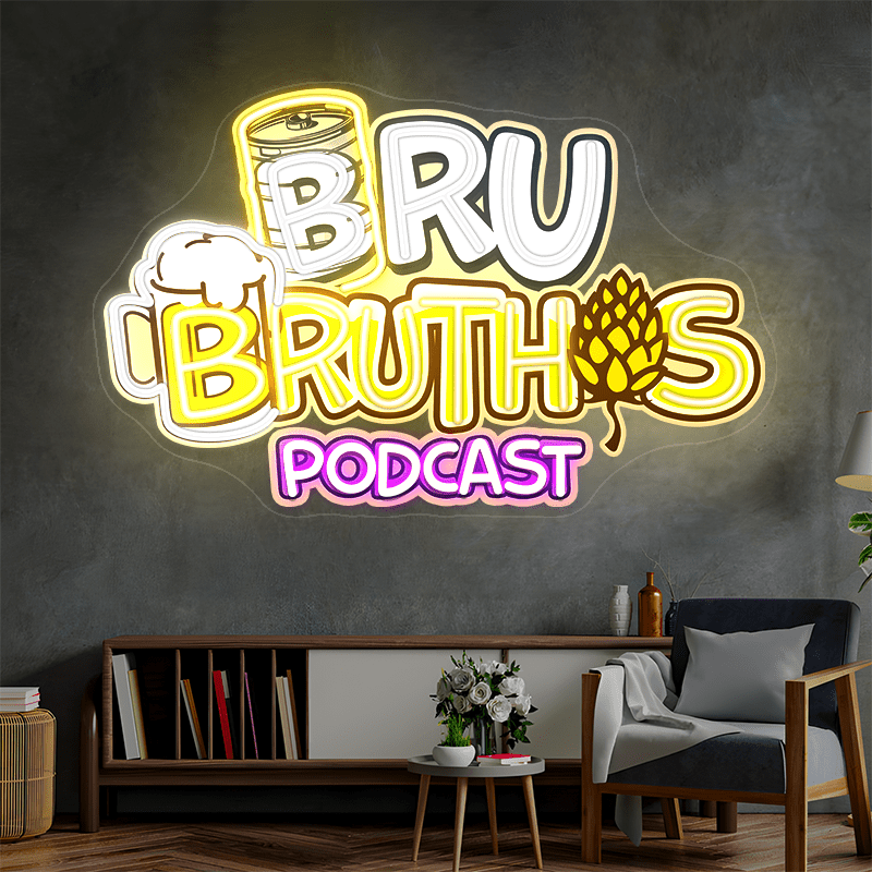 BRUTHOS B Custom Neon Sign - Shineneon