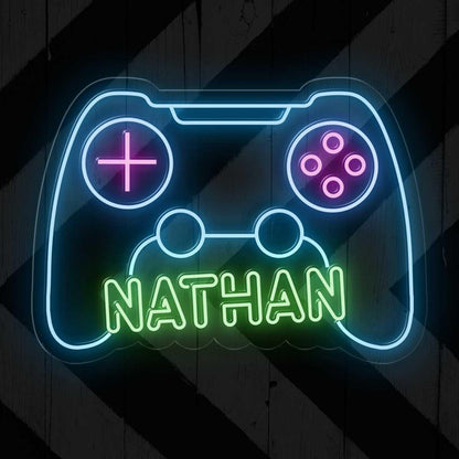 Bryans Customized Gaming Controller Led Neon Sign Game Room Decor | Shineneon