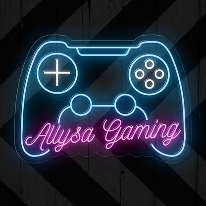 Bryans Customized Gaming Controller Led Neon Sign Game Room Decor | Shineneon
