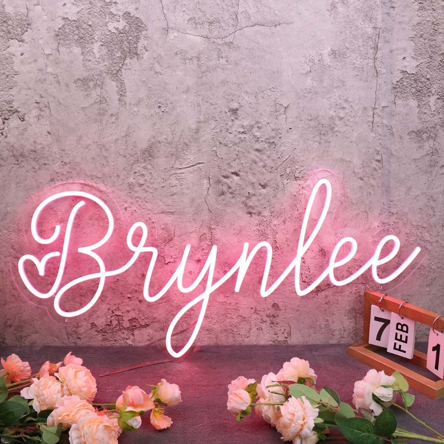 Brynlee Red Led Neon Sign - Shineneon