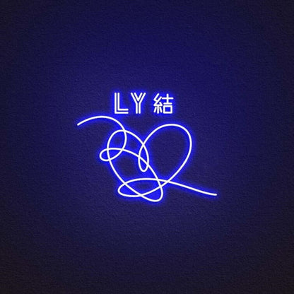 Bts Ly Love Yourself Neon Sign | Shineneon