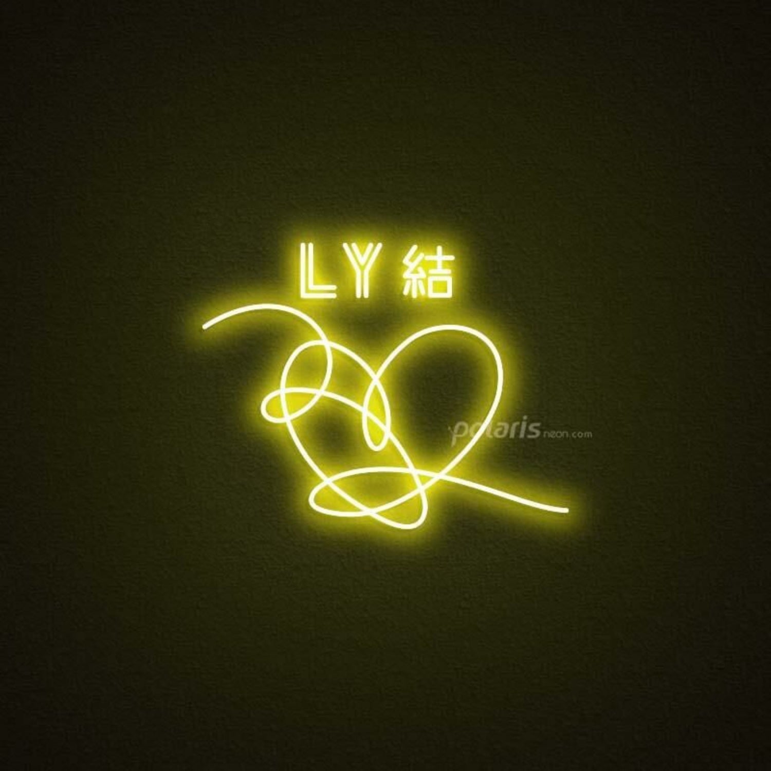 Bts Ly Love Yourself Neon Sign | Shineneon