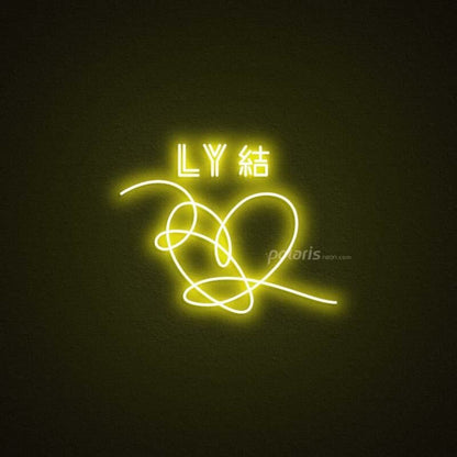 Bts Ly Love Yourself Neon Sign | Shineneon