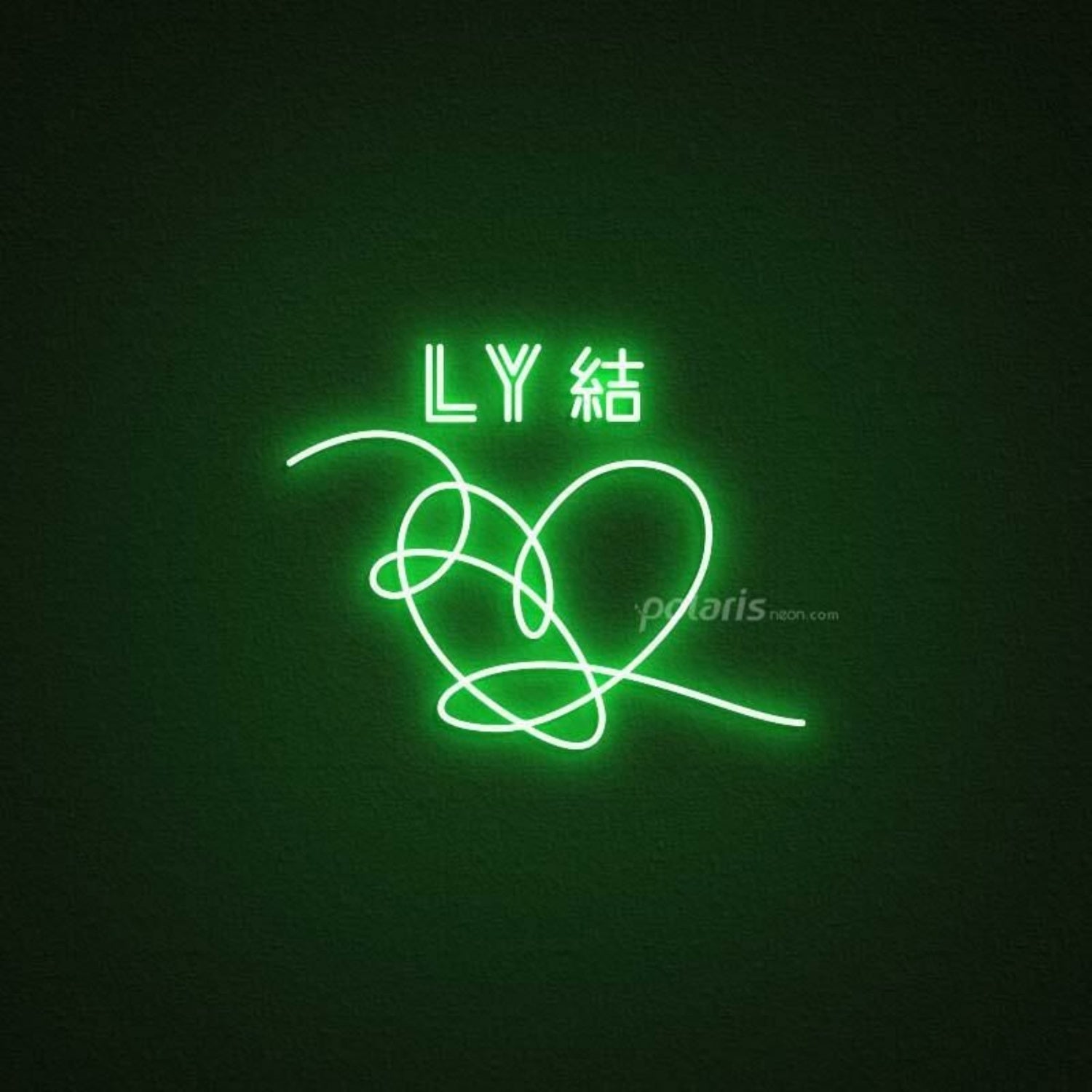 Bts Ly Love Yourself Neon Sign | Shineneon