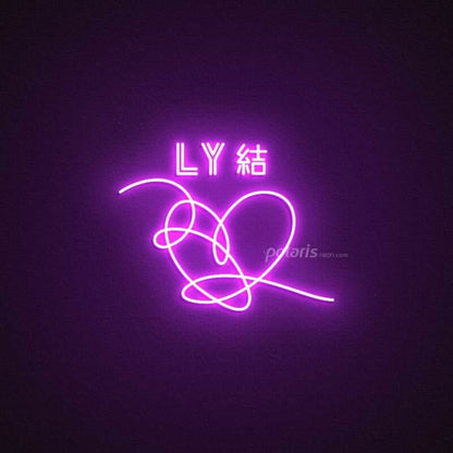 Bts Ly Love Yourself Neon Sign | Shineneon