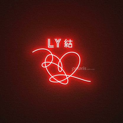 Bts Ly Love Yourself Neon Sign | Shineneon