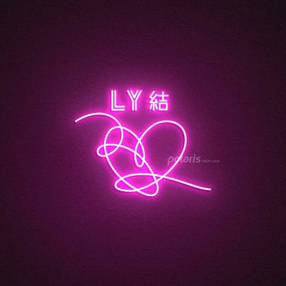 Bts Ly Love Yourself Neon Sign | Shineneon