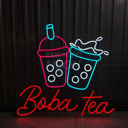 Bubble Milk Tea Led Sign Milk Tea Store Wall Decor | Shineneon