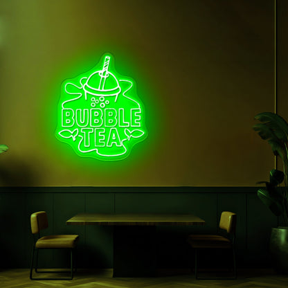 Bubble Tea Milk Tea Led Sign Lights - Shineneon