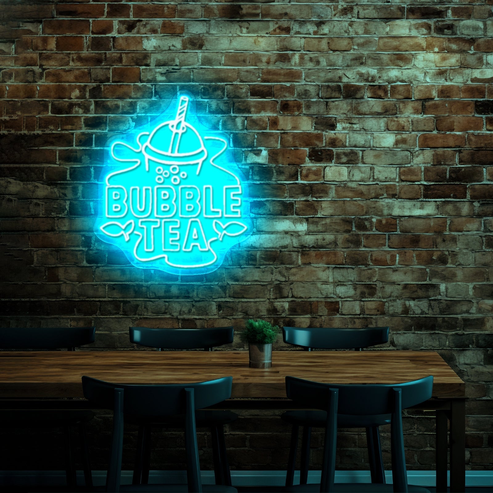 Bubble Tea Milk Tea Led Sign Lights - Shineneon