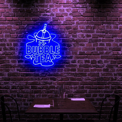 Bubble Tea Milk Tea Led Sign Lights - Shineneon