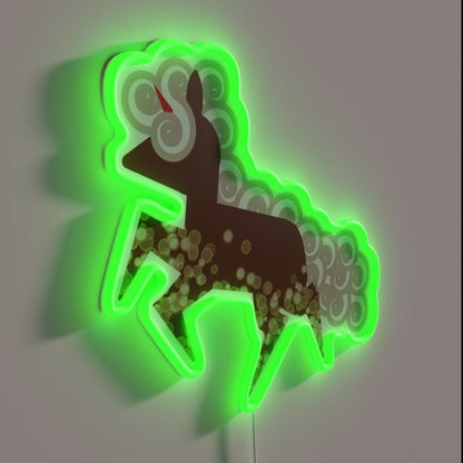 Bubbly Float Unicorn Rgb Led Neon Sign - Shineneon