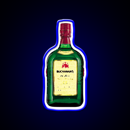 Buchanans Bottle Beer Bar Decor Led Neon Sign Rgb Color - LED neon sign view 5