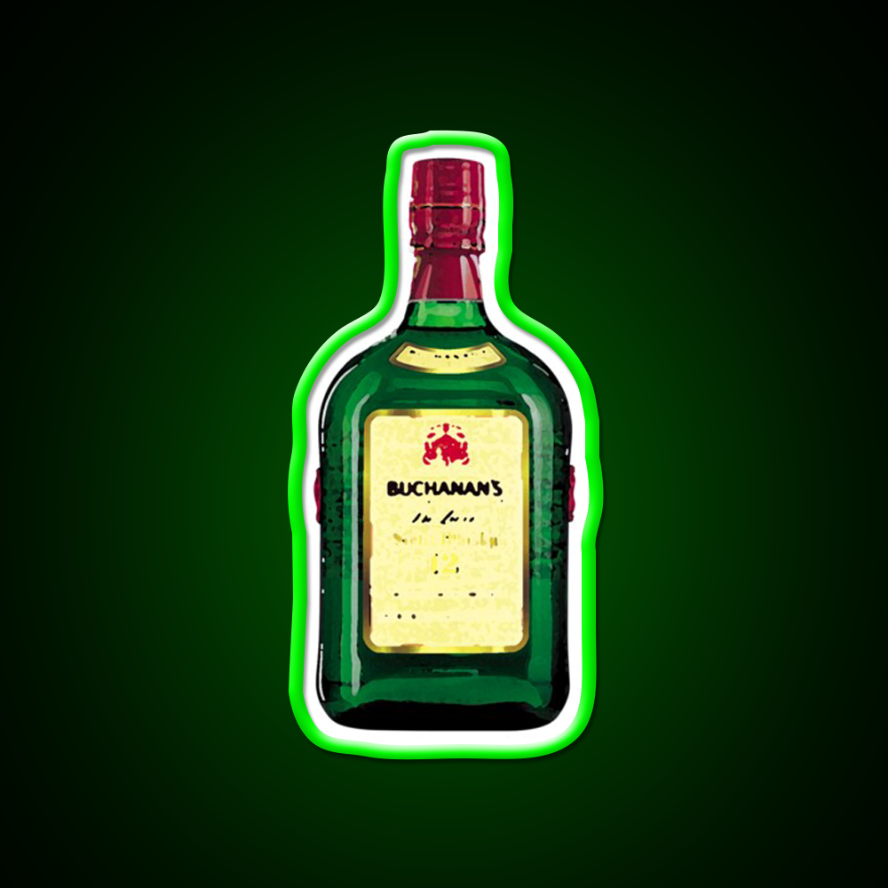Buchanans Bottle Beer Bar Decor Led Neon Sign Rgb Color - LED neon sign view 8