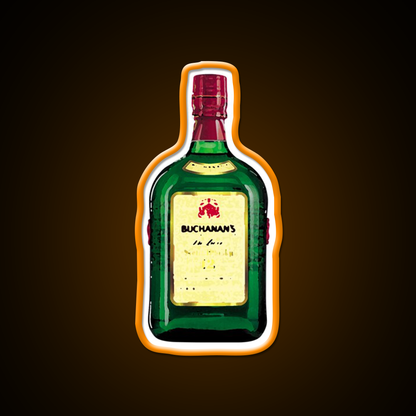 Buchanans Bottle Beer Bar Decor Led Neon Sign Rgb Color - LED neon sign view 6