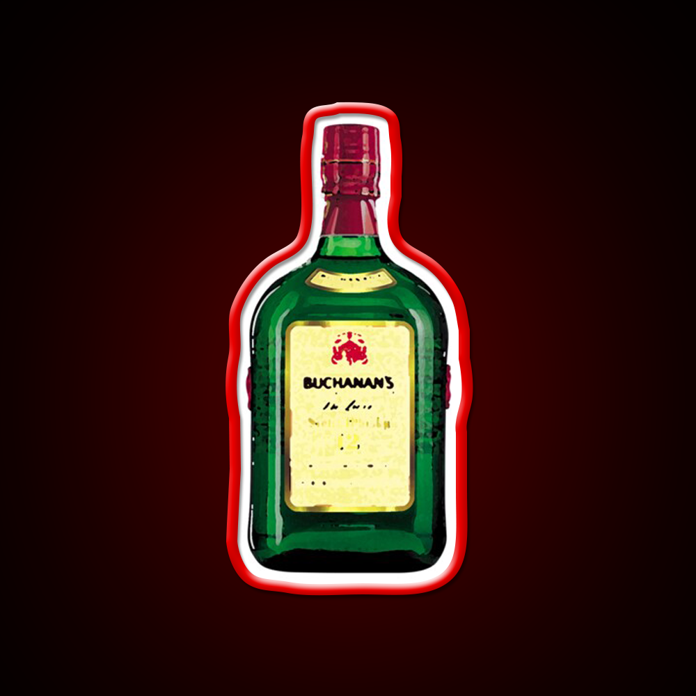 Buchanans Bottle Beer Bar Decor Led Neon Sign Rgb Color - LED neon sign view 10