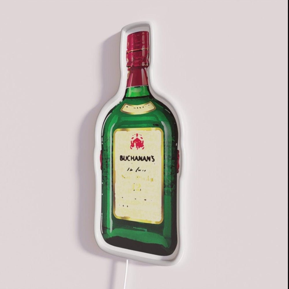 Buchanans Bottle Rgb Led Neon Sign - Shineneon