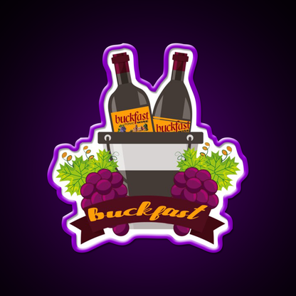 Buckfast Tonic Wine Beer Bar Decor Led Neon Sign Rgb Color - LED neon sign view 9