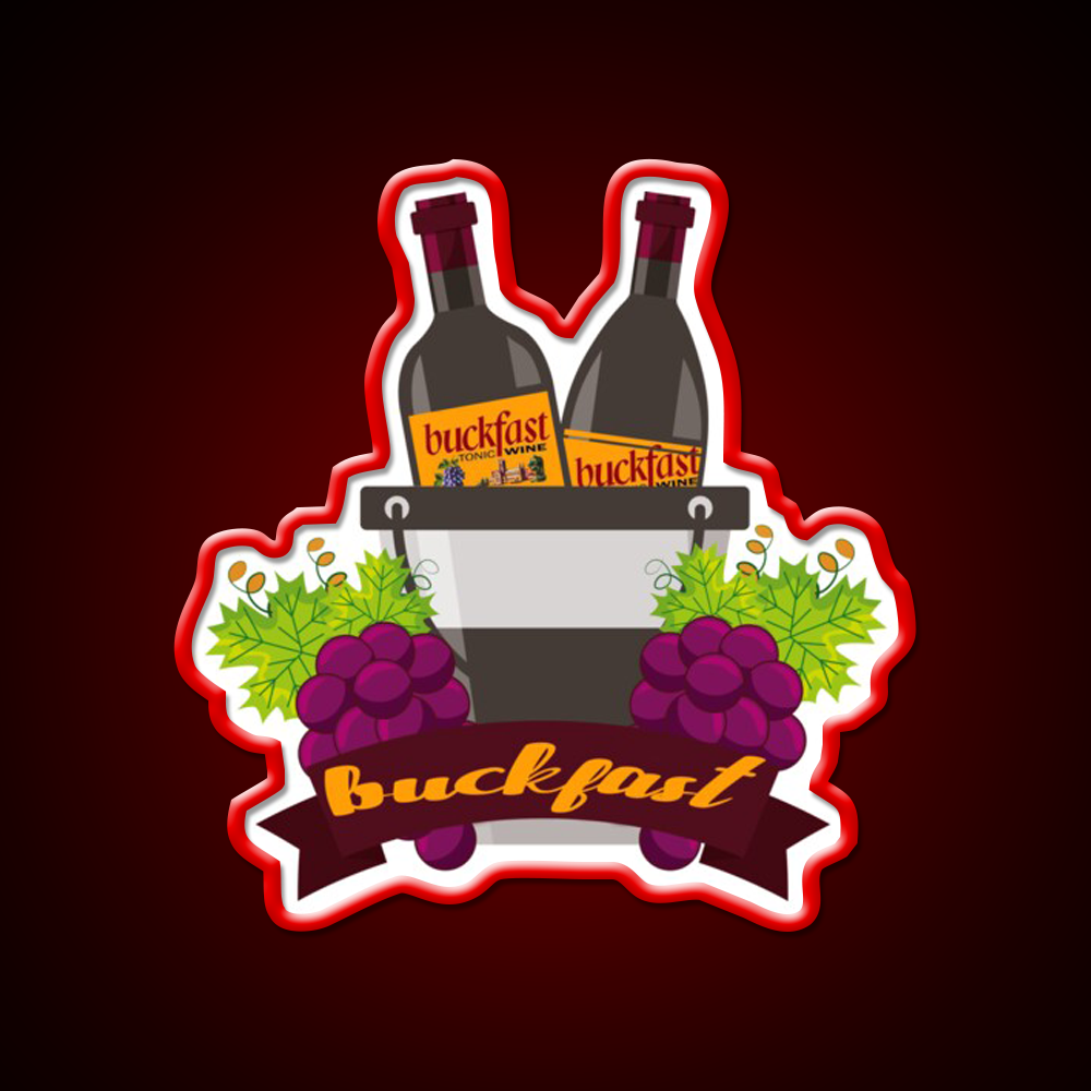 Buckfast Tonic Wine Beer Bar Decor Led Neon Sign Rgb Color - LED neon sign view 10