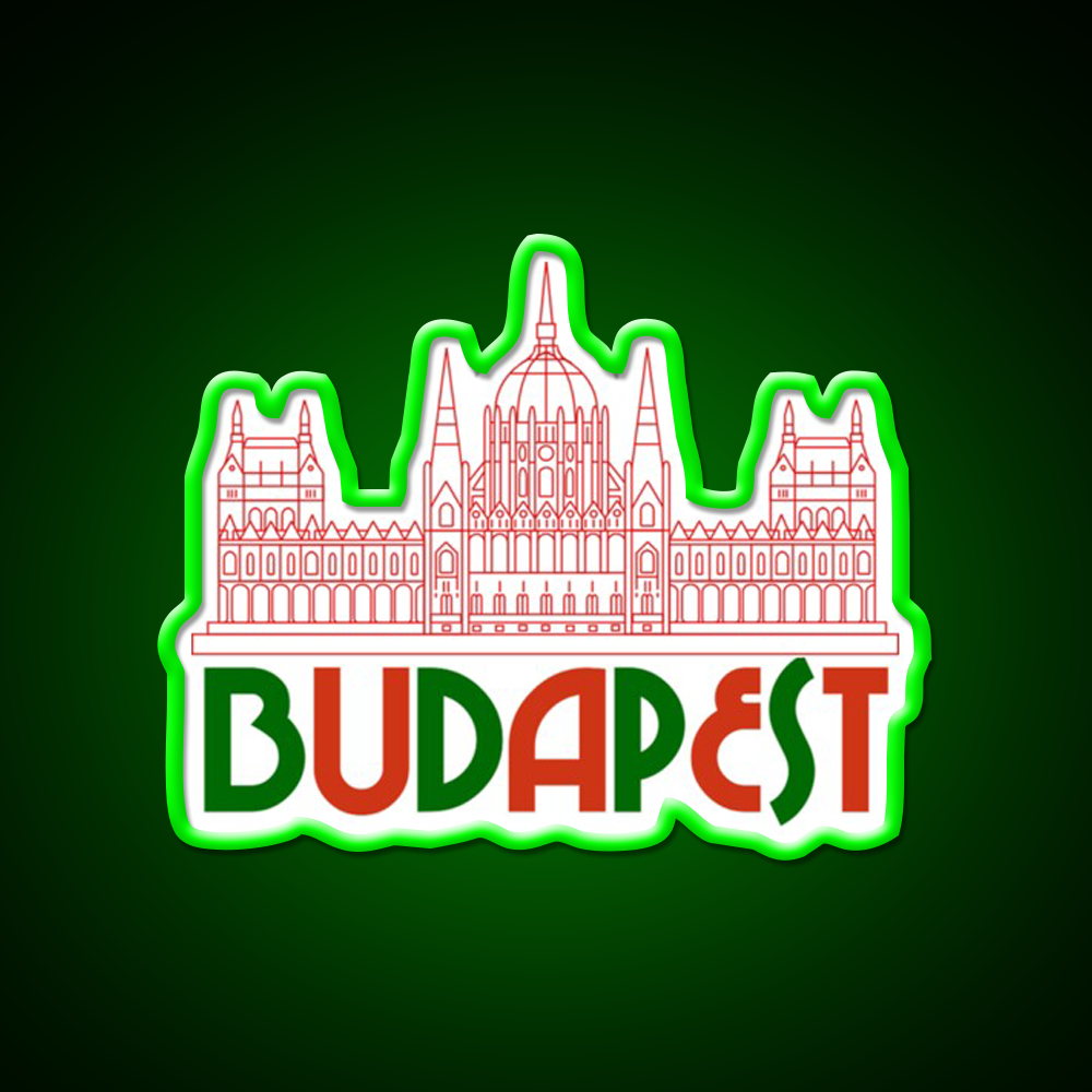 Budapest Hungary Beer Bar Decor Led Neon Sign Rgb Color - LED neon sign view 8