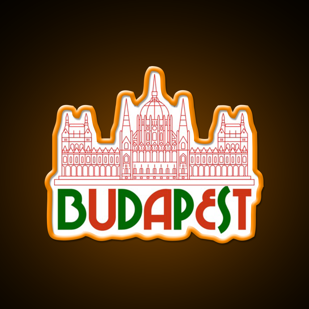 Budapest Hungary Beer Bar Decor Led Neon Sign Rgb Color - LED neon sign view 6