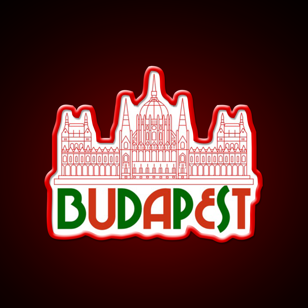 Budapest Hungary Beer Bar Decor Led Neon Sign Rgb Color - LED neon sign view 10