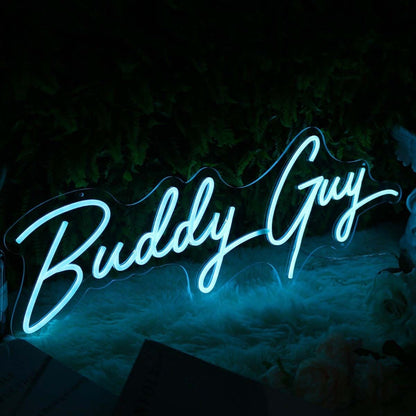Buddy Guy Blue Led Neon Sign - Shineneon